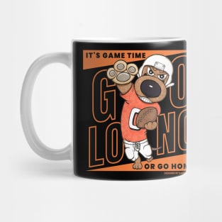 Cute Funny Doxie Dachshund Dog Football Mug